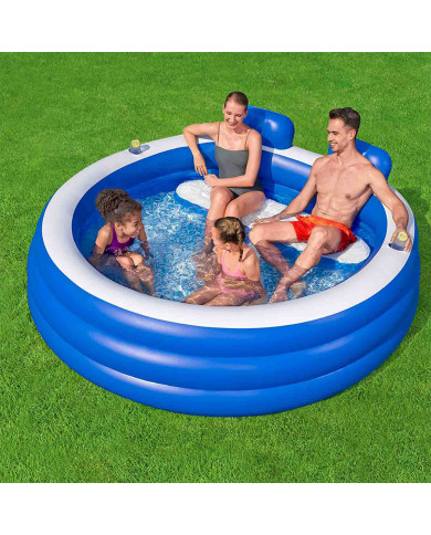 Bestway Inflatable Family Pool 231x219x79 +6 Years Garden 54422