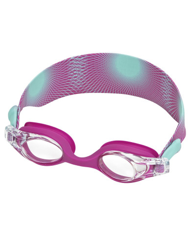 Bestway Junior Swimming Goggles Silicone Strap Anti-Fog Assorted Colors 7+ Years 21177