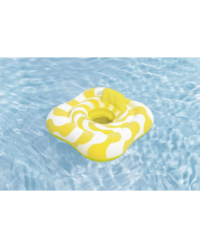 Bestway Inflatable Float 2 Rings Baby Seat 79x79 cm 1-2 Years Garden Pool Beach 32298