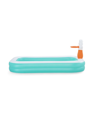 Bestway Inflatable Kids Pool Basketball Game 251x168x102 cm +3 Years Garden 54445