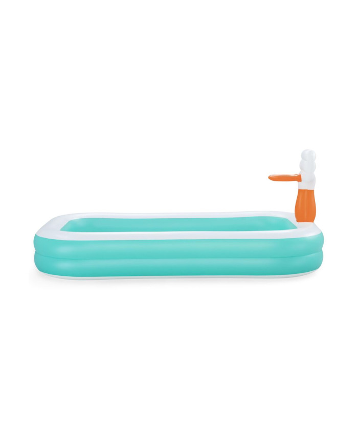 Bestway Inflatable Kids Pool Basketball Game 251x168x102 cm +3 Years Garden 54445