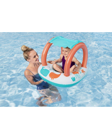 Bestway Inflatable Kids Boat Comfort 84x67 cm +3 Years Beach Pool 34203