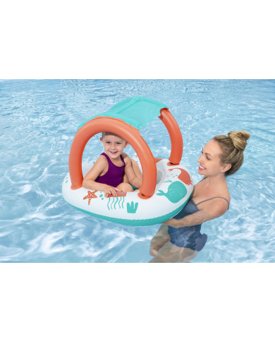 Bestway Inflatable Kids Boat Comfort 84x67 cm +3 Years Beach Pool 34203