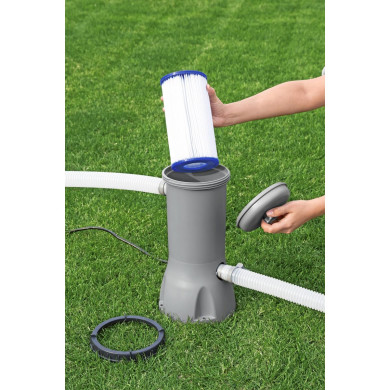 Bestway Type III Cartridge Filter Pool Pump 58012 Retractable