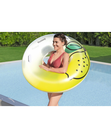 Bestway Inflatable Float with Handles Jungle D114 cm +12 Years Beach Pool 36448