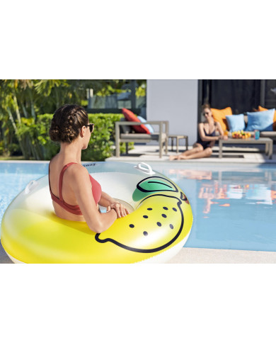 Bestway Inflatable Float with Handles Jungle D114 cm +12 Years Beach Pool 36448