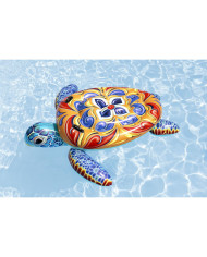 Bestway Inflatable Turtle 183x173 cm with Handles +3 Years Beach Pool 41523