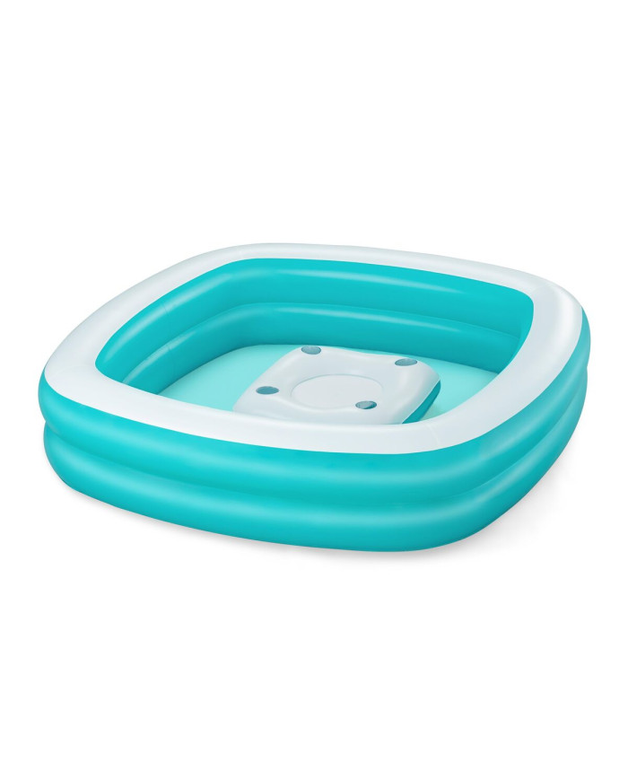 Bestway Inflatable Kids Pool 2 Chambers Family Floating Table 218x218x48 cm +6 Years