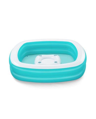 Bestway Inflatable Kids Pool 2 Chambers Family Floating Table 218x218x48 cm +6 Years