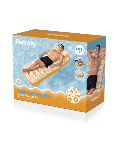 Bestway Inflatable Mattress Waterproof Deluxe 183x84 cm Beach & Pool 43836