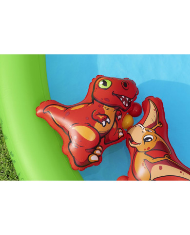 Bestway Inflatable Pool Dinosaur Play Park 241x140x137 cm 3-6 Years Garden 53160