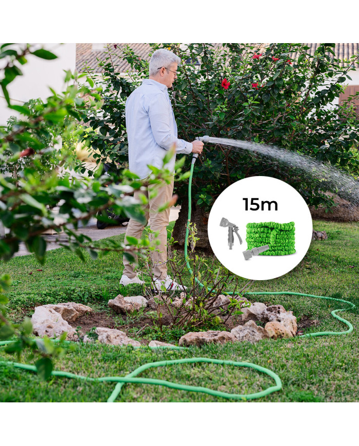 Extendable Garden Hose Hoostend InnovaGoods 15 m