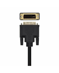 DisplayPort to DVI Cable Aisens A125-0463 Black 3 m