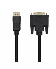 DisplayPort to DVI Cable Aisens A125-0463 Black 3 m