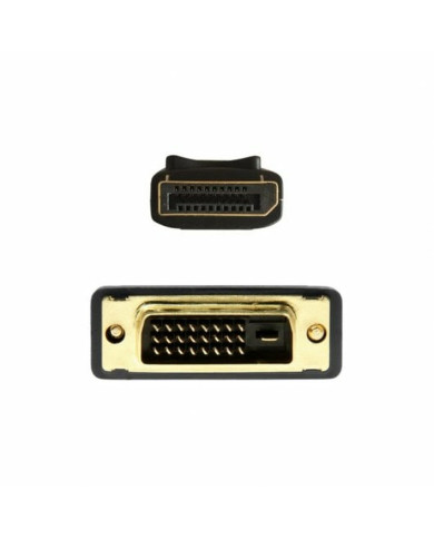 DisplayPort to DVI Cable Aisens A125-0463 Black 3 m