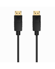 DisplayPort Cable Aisens A124-0741 Black 3 m 4K Ultra HD