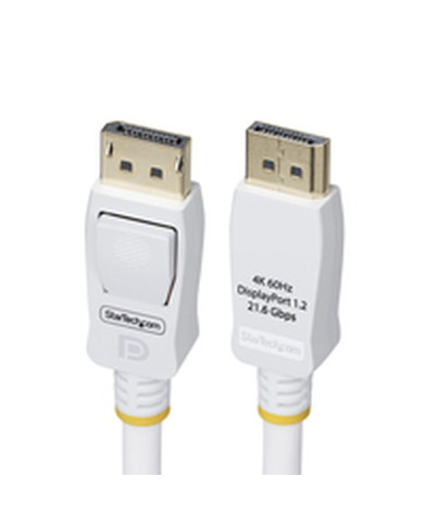 USB Cable Startech DP12-CABLE6FTW White 1,8 m