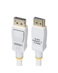 USB Cable Startech DP12-CABLE6FTW White 1,8 m