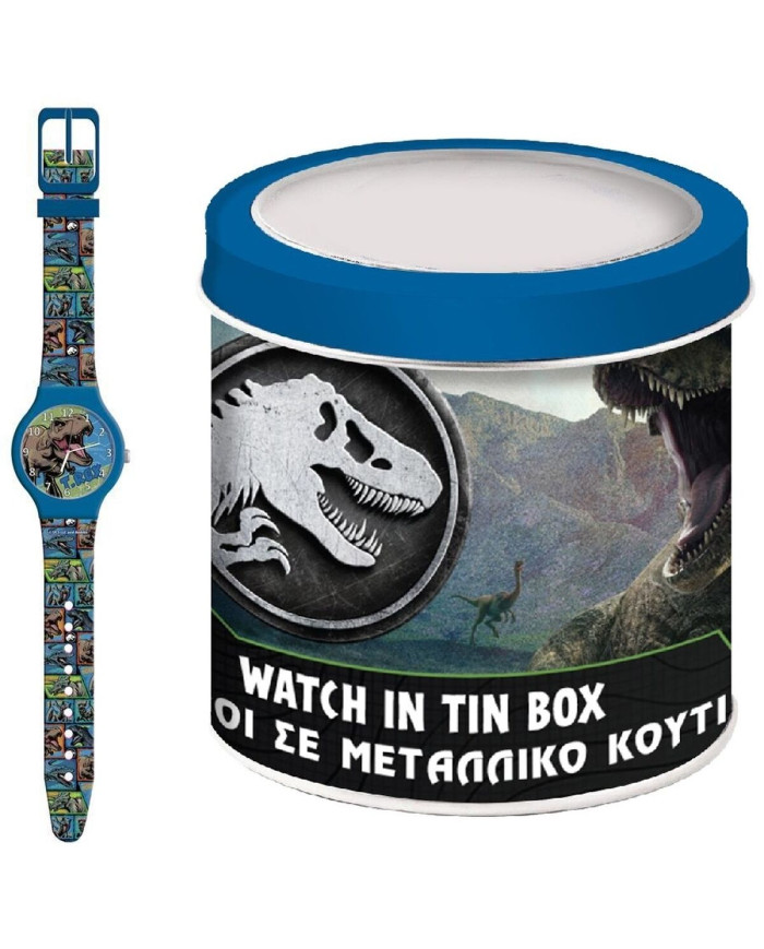 Infant's Watch Jurassic Park 000570996 - TIN BOX (Ø 33 mm)
