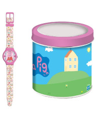 Infant's Watch Peppa Pig PEPPA PIG - TIN BOX Ø 33 mm
