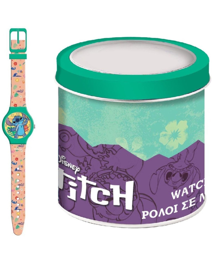 Infant's Watch Lilo & Stitch LILO & STITCH - TIN BOX Ø 33 mm