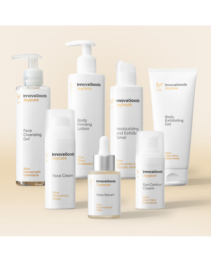 Face and Body Routine Pack Rice InnovaGoods