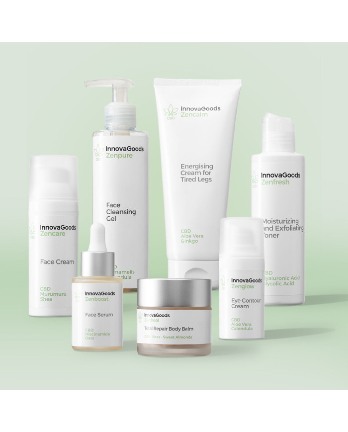 Face and Body Routine Pack CBD InnovaGoods