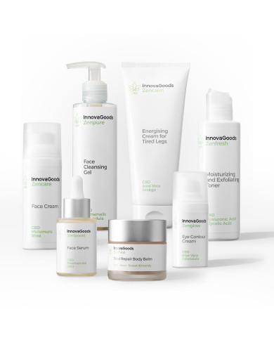 Face and Body Routine Pack CBD InnovaGoods