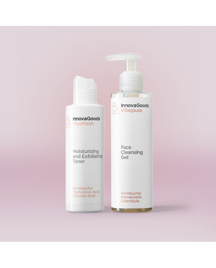 Face Cleansing Duo Pack Kombucha InnovaGoods