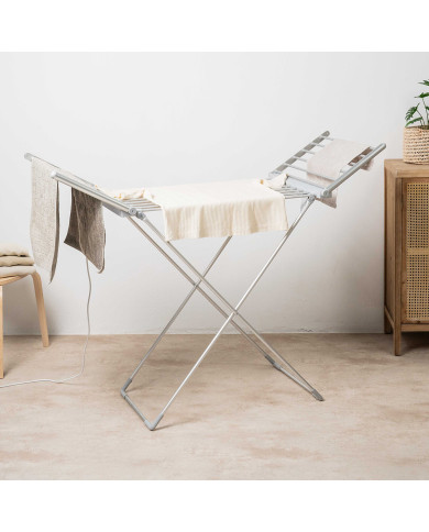 Foldable Electric Clothes Dryer with Wings, Touch Screen, Timer, and Temperature Control Warmmat InnovaGoods 230 W 20 Bars