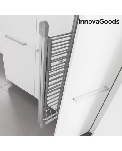 Folding Electric Clothesline Verayer InnovaGoods Grey Aluminium Plastic (Refurbished A)