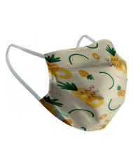 Hygienic Reusable Fabric Mask 10-12 Years Pineapple