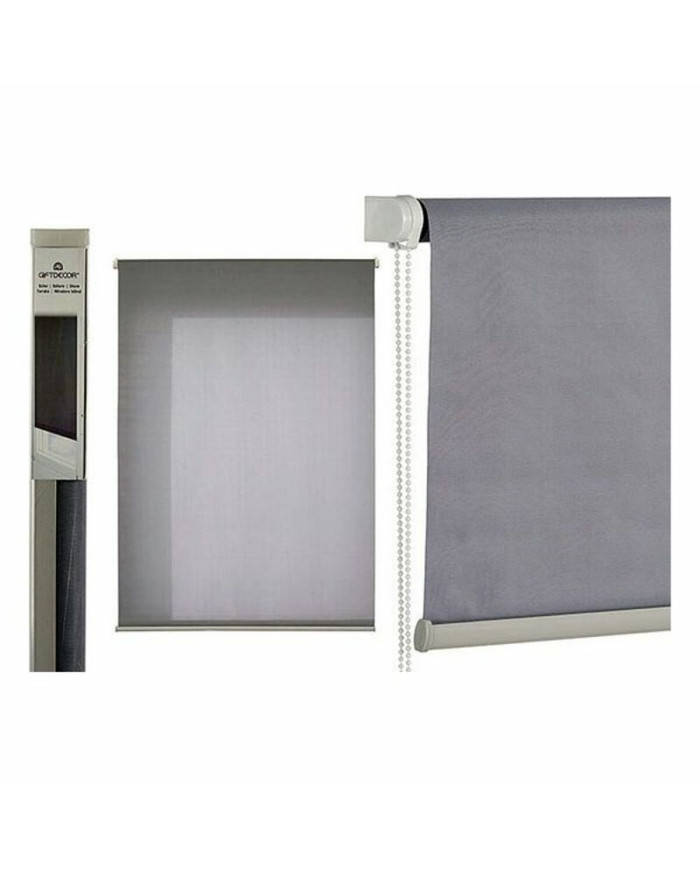 Roller blinds Gift Decor Grey Plastic 5 x 131 x 5 cm