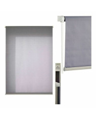 Roller blinds Gift Decor Grey Plastic 5 x 131 x 5 cm