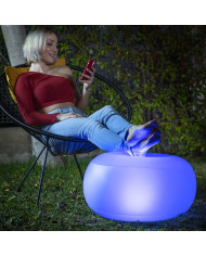 Inflatable Seat with Multicolour LED and Remote Control Pulight InnovaGoods