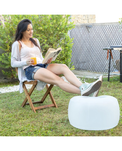 Inflatable Seat with Multicolour LED and Remote Control Pulight InnovaGoods