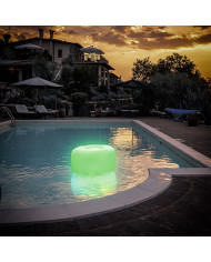 Inflatable Seat with Multicolour LED and Remote Control Pulight InnovaGoods