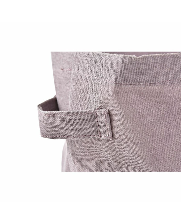 Basket DKD Home Decor Yellow Blue Maroon Canvas Modern 20 x 16 x 15 cm (3 Units)