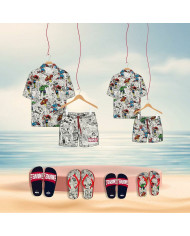 Flip Flops for Children Marvel Red Grey