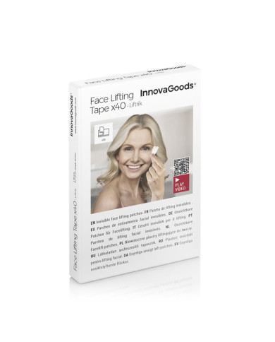 Invisible Adhesive Face Lifting Patches Liftrik InnovaGoods 40 Units