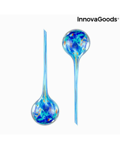 Automatic Watering Globes Aqua·Loon InnovaGoods Blue Glass (Refurbished A)