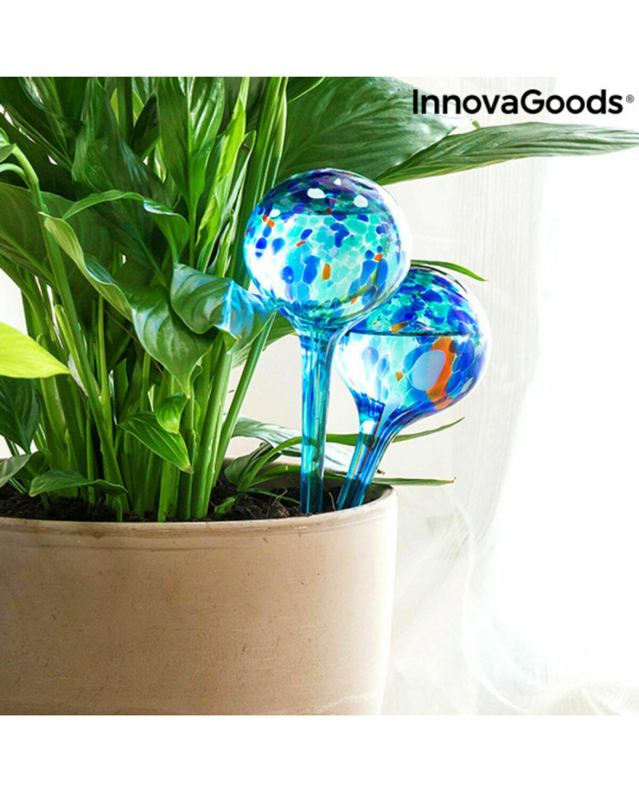 Automatic Watering Globes Aqua·Loon InnovaGoods Blue Glass (Refurbished A)