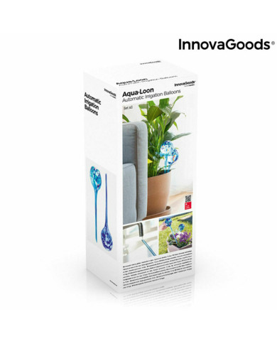 Automatic Watering Globes Aqua·Loon InnovaGoods Blue Glass (Refurbished A)