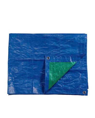 Protective Tarpaulin EDM 74995 Blue 90 g/m² 6 x 10 m