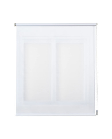 Roller blinds Stor Planet Clip&Fix Night&Day White 150 x 180 cm