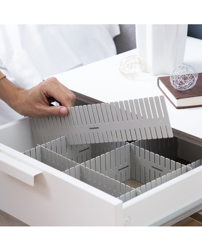 Adjustable Drawer Organiser Condor InnovaGoods 16 Units