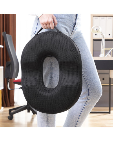 Gel & Bamboo Charcoal Cushion with Removable Cover Charnut InnovaGoods