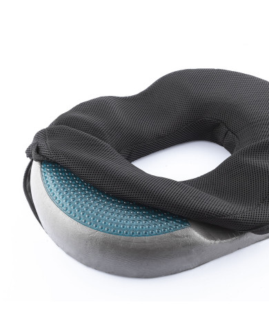 Gel & Bamboo Charcoal Cushion with Removable Cover Charnut InnovaGoods