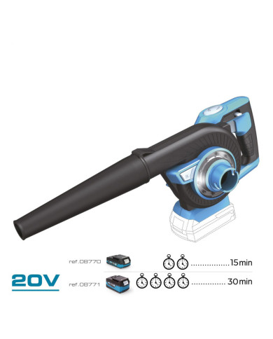 Blower Koma Tools Pro Series 20 V vacuum cleaner