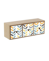 Jewelry box Versa Erin 11 x 11 x 33 cm MDF Wood